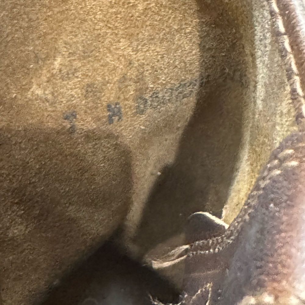 $499 Frye Harness 12R Tan Brown Cavalry Western Cowboy Harness Distressed Boot - Picture 15 of 15